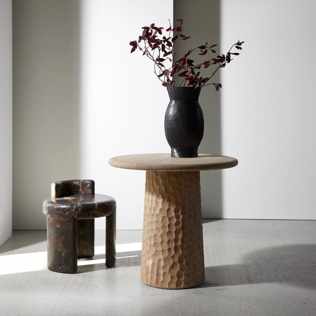 AFA table pedestal Christophe Delcourt collection Particulière