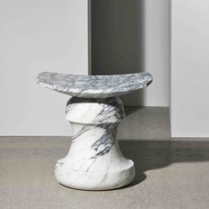 ROI-STOOL-PAONAZZO_MARBLE-CHRISTOPHE-DELCOURT_COLLECTION-PARTICULIERE